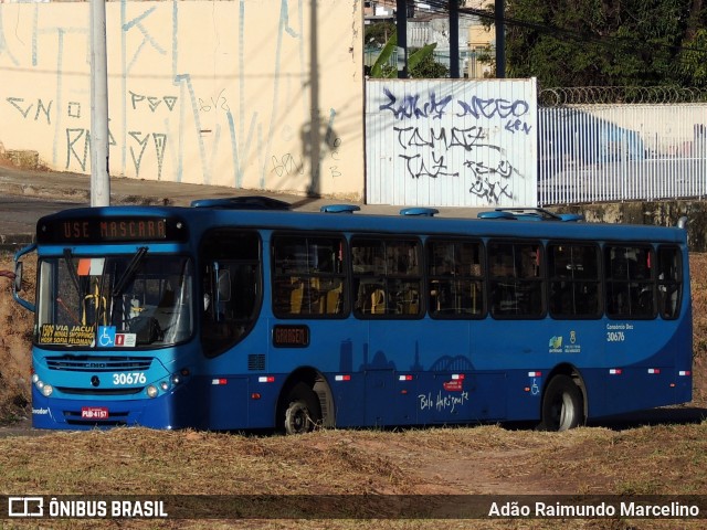 Viação Zurick 30676 na cidade de Belo Horizonte, Minas Gerais, Brasil, por Adão Raimundo Marcelino. ID da foto: 8031627.