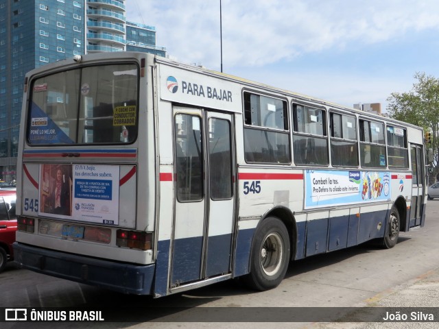 CUTCSA - Companhia Uruguaia de Transporte Coletivo 545 na cidade de Montevideo, Montevideo, Uruguai, por João Silva. Número da foto: #8031283.