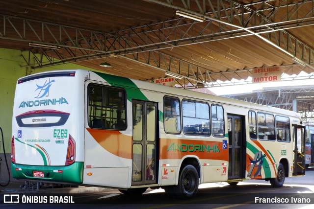 Empresa de Transportes Andorinha 6269 na cidade de Presidente Prudente, São Paulo, Brasil, por Francisco Ivano. ID da foto: 8030848.