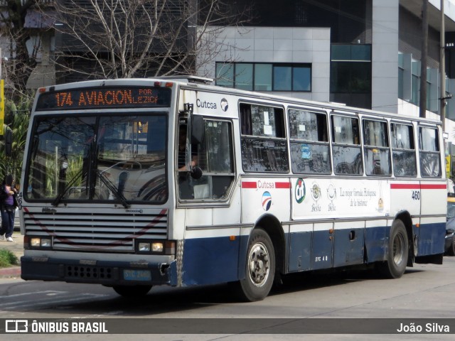 CUTCSA - Companhia Uruguaia de Transporte Coletivo 460 na cidade de Montevideo, Montevideo, Uruguai, por João Silva. ID da foto: 8030763.