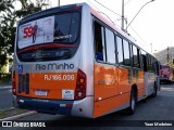 Transturismo Rio Minho RJ 166.006 na cidade de Niterói, Rio de Janeiro, Brasil, por Yaan Medeiros. Número da foto: #:id.