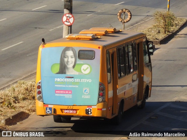 Transporte Suplementar de Belo Horizonte 832 na cidade de Belo Horizonte, Minas Gerais, Brasil, por Adão Raimundo Marcelino. ID da foto: 8035042.