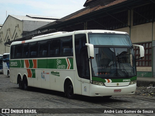 Cia. São Geraldo de Viação 20165 na cidade de Rio de Janeiro, Rio de Janeiro, Brasil, por André Luiz Gomes de Souza. ID da foto: 8034216.