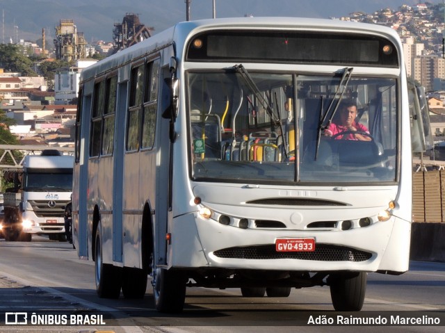 Ônibus Particulares 4933 na cidade de Belo Horizonte, Minas Gerais, Brasil, por Adão Raimundo Marcelino. ID da foto: 8035136.