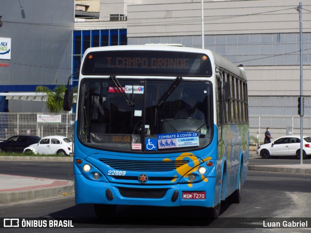 Nova Transporte 22889 na cidade de Cariacica, Espírito Santo, Brasil, por Luan Gabriel. Número da foto: #8032355.