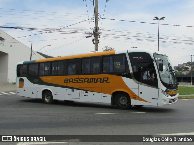 Viação Bassamar 105 na cidade de Juiz de Fora, Minas Gerais, Brasil, por Douglas Célio Brandao. Número da foto: #8034042.