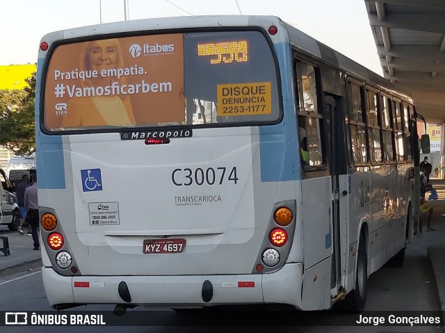 Transportes Futuro C30074 na cidade de Rio de Janeiro, Rio de Janeiro, Brasil, por Jorge Gonçalves. ID da foto: 8033770.