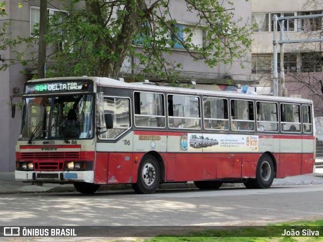 COETC - Cooperativa de Obreros y Empleados del Transporte Coletivo 56 na cidade de Montevideo, Montevideo, Uruguai, por João Silva. Número da foto: #8035484.