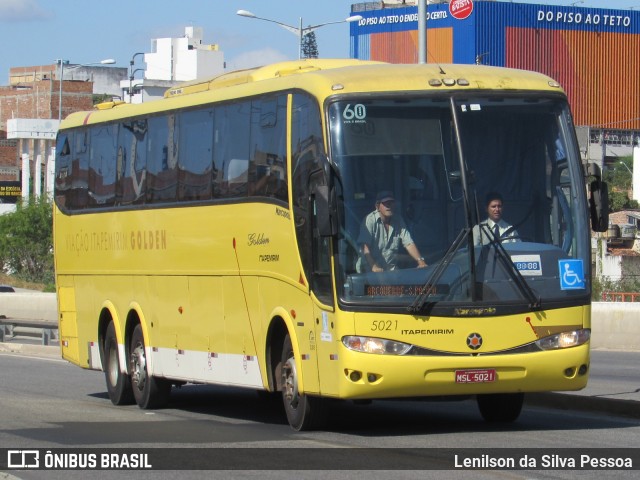 Viação Itapemirim 5021 na cidade de Caruaru, Pernambuco, Brasil, por Lenilson da Silva Pessoa. ID da foto: 8038753.