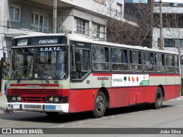 COETC - Cooperativa de Obreros y Empleados del Transporte Coletivo 68 na cidade de Montevideo, Montevideo, Uruguai, por João Silva. ID da foto: 8035530.