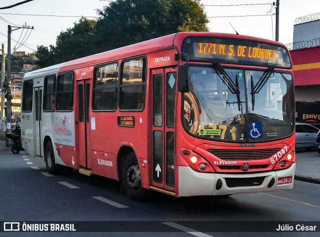 Transmoreira 87047 na cidade de Belo Horizonte, Minas Gerais, Brasil, por Júlio César. Número da foto: #8035665.