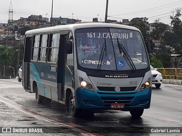 Unimar Transportes 9038 na cidade de Vitória, Espírito Santo, Brasil, por Gabriel Lavnis. Número da foto: #8037058.