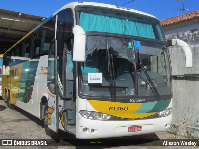 Empresa Gontijo de Transportes 14360 na cidade de Fortaleza, Ceará, Brasil, por Alisson Wesley. ID da foto: 8036877.