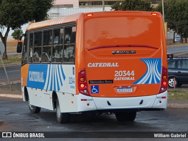 Advance Catedral Transportes 20344 na cidade de Gama, Distrito Federal, Brasil, por William Gabriel. Número da foto: #8036880.