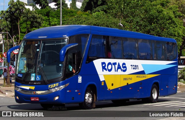 RodeRotas - Rotas de Viação do Triângulo 72311 na cidade de São Paulo, São Paulo, Brasil, por Leonardo Fidelli. ID da foto: 8037164.