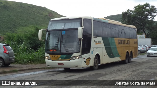 Empresa Gontijo de Transportes 12565 na cidade de Coronel Fabriciano, Minas Gerais, Brasil, por Jonatas Costa da Mata. ID da foto: 8036254.