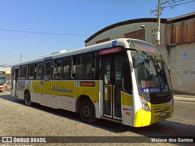 Viação Nilopolitana RJ 123.096 na cidade de Queimados, Rio de Janeiro, Brasil, por Walace dos Santos. ID da foto: 8036356.