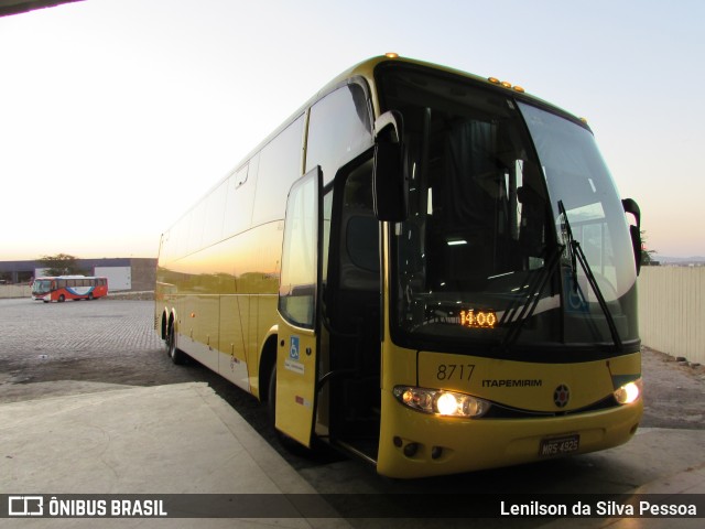 Viação Itapemirim 8717 na cidade de Caruaru, Pernambuco, Brasil, por Lenilson da Silva Pessoa. Número da foto: #8038625.