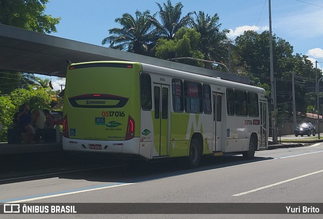 Via Verde Transportes Coletivos 0517016 na cidade de Manaus, Amazonas, Brasil, por Yuri Brito. ID da foto: 8035722.