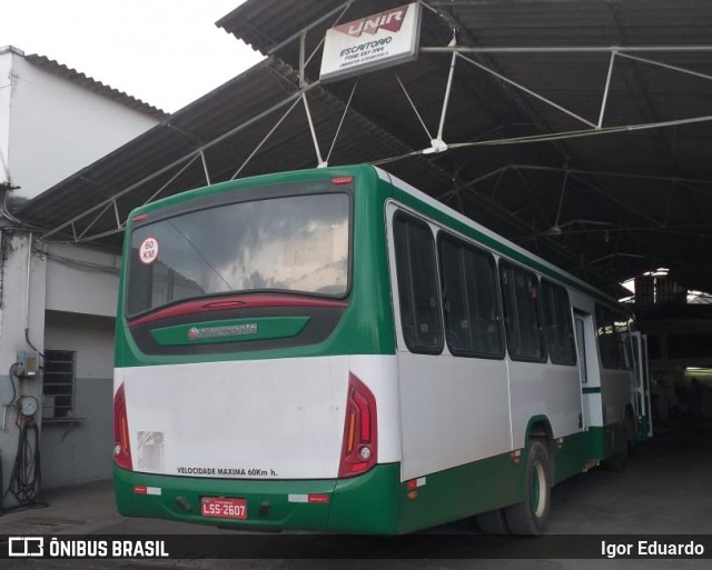 Expresso Unir 2607 na cidade de Pedro Leopoldo, Minas Gerais, Brasil, por Igor Eduardo. Número da foto: #8035842.