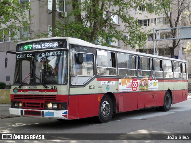 COETC - Cooperativa de Obreros y Empleados del Transporte Coletivo 218 na cidade de Montevideo, Montevideo, Uruguai, por João Silva. Número da foto: #8041051.