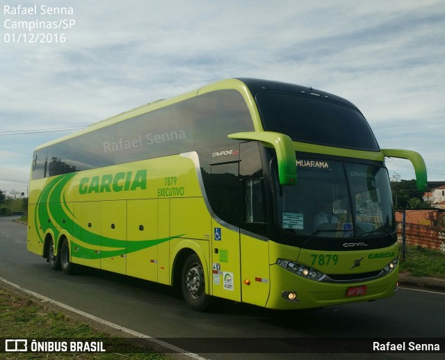 Viação Garcia 7879 na cidade de Campinas, São Paulo, Brasil, por Rafael Senna. Número da foto: #8041119.