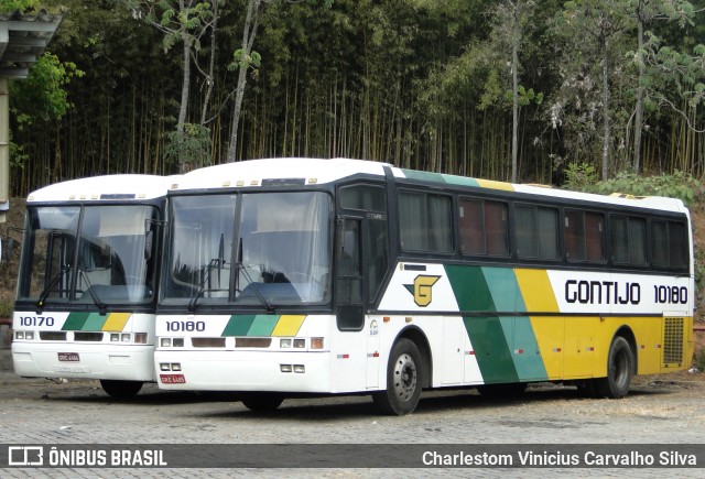 Empresa Gontijo de Transportes 10180 na cidade de Belo Horizonte, Minas Gerais, Brasil, por Charlestom Vinicius Carvalho Silva. ID da foto: 8041285.