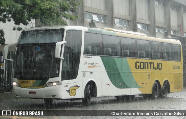 Empresa Gontijo de Transportes 12150 na cidade de Belo Horizonte, Minas Gerais, Brasil, por Charlestom Vinicius Carvalho Silva. ID da foto: 8041190.