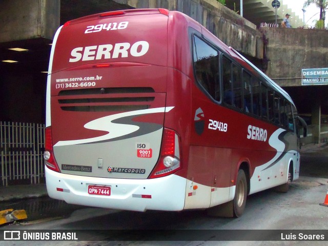 Viação Serro 29418 na cidade de Belo Horizonte, Minas Gerais, Brasil, por Luis Soares. Número da foto: #8041062.