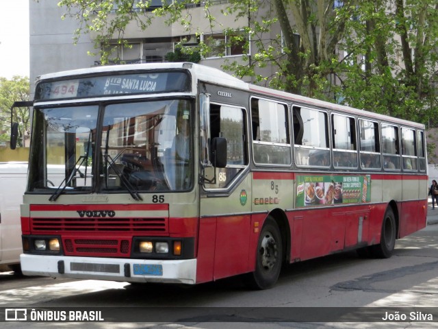 COETC - Cooperativa de Obreros y Empleados del Transporte Coletivo 85 na cidade de Montevideo, Montevideo, Uruguai, por João Silva. ID da foto: 8041030.