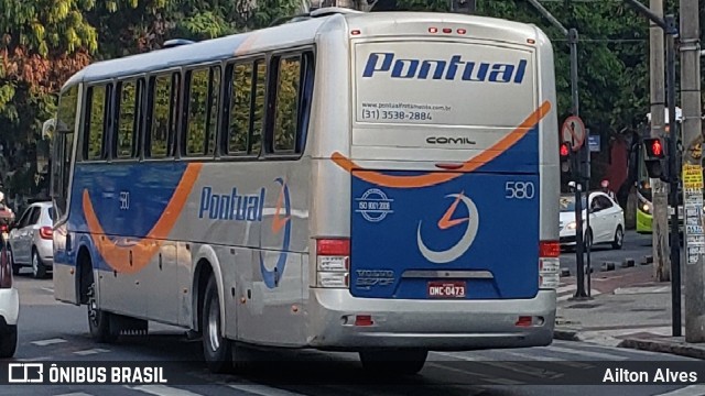 Pontual 580 na cidade de Belo Horizonte, Minas Gerais, Brasil, por Ailton Alves. ID da foto: 8039972.