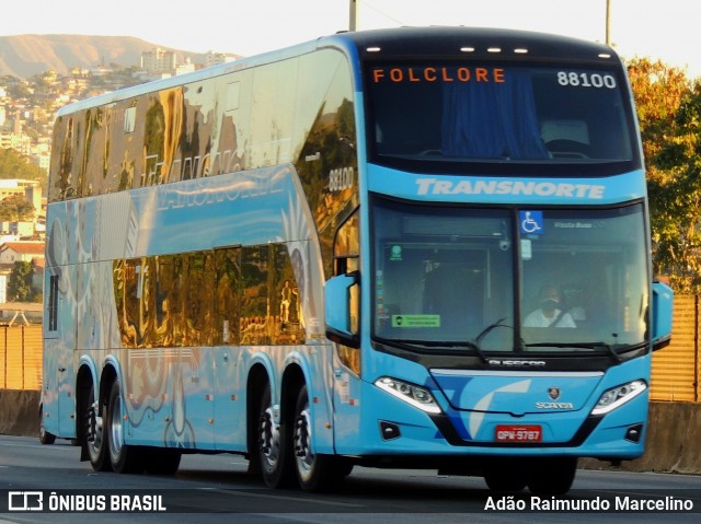 Transnorte - Transporte e Turismo Norte de Minas 88100 na cidade de Belo Horizonte, Minas Gerais, Brasil, por Adão Raimundo Marcelino. ID da foto: 8043561.