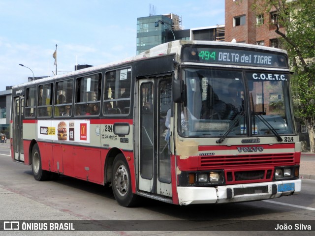 COETC - Cooperativa de Obreros y Empleados del Transporte Coletivo 224 na cidade de Montevideo, Montevideo, Uruguai, por João Silva. Número da foto: #8043450.