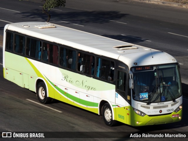 Rio Negro Fretamento e Turismo 10610 na cidade de Belo Horizonte, Minas Gerais, Brasil, por Adão Raimundo Marcelino. Número da foto: #8043829.