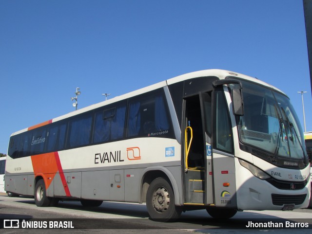 Evanil Transportes e Turismo RJ 132.034 na cidade de Rio de Janeiro, Rio de Janeiro, Brasil, por Jhonathan Barros. Número da foto: #8043037.