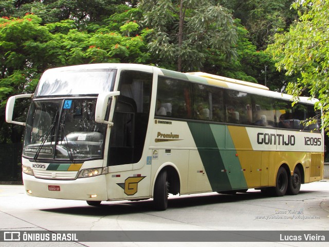 Empresa Gontijo de Transportes 12095 na cidade de São Paulo, São Paulo, Brasil, por Lucas Vieira. ID da foto: 8042527.