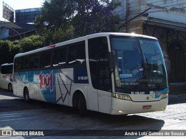 Auto Viação 1001 RJ 108.059 na cidade de Rio de Janeiro, Rio de Janeiro, Brasil, por André Luiz Gomes de Souza. ID da foto: 8043020.