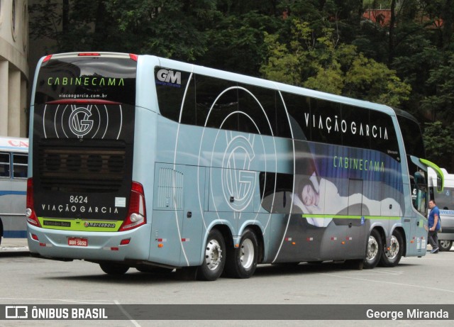 Viação Garcia 8624 na cidade de São Paulo, São Paulo, Brasil, por George Miranda. Número da foto: #8042514.