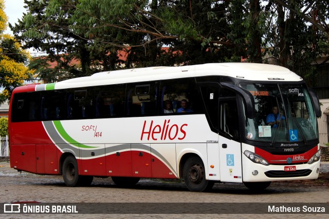 Helios Coletivos e Cargas 414 na cidade de Carazinho, Rio Grande do Sul, Brasil, por Matheus Souza. ID da foto: 8042328.