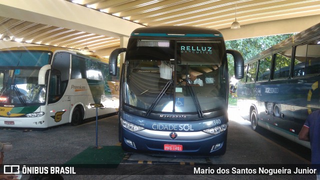 Viação Cidade Sol 8340 na cidade de Salvador, Bahia, Brasil, por Mario dos Santos Nogueira Junior. Número da foto: #8045951.