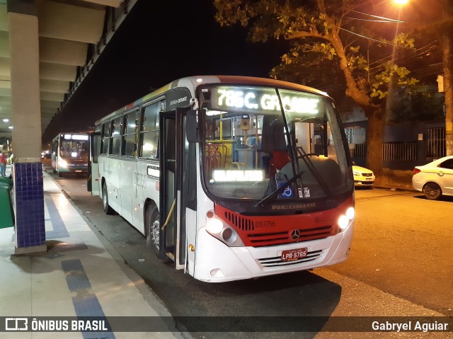 Transportes Campo Grande D53756 na cidade de Rio de Janeiro, Rio de Janeiro, Brasil, por Gabryel Aguiar. Número da foto: #8045751.