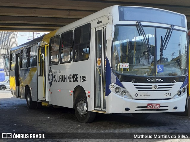 Viação Sul Fluminense 1284 na cidade de Volta Redonda, Rio de Janeiro, Brasil, por Matheus Martins da Silva. Número da foto: #8046543.