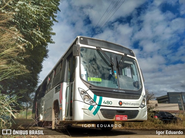 Expresso Unir 480 na cidade de Pedro Leopoldo, Minas Gerais, Brasil, por Igor Eduardo. Número da foto: #8045756.