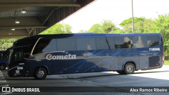 Viação Cometa 719506 na cidade de Taubaté, São Paulo, Brasil, por Alex Ramos Ribeiro. ID da foto: 8045758.