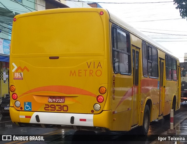 Via Metro Transportes Urbanos 2930 na cidade de Ilhéus, Bahia, Brasil, por Igor Teixeira. ID da foto: 8046122.