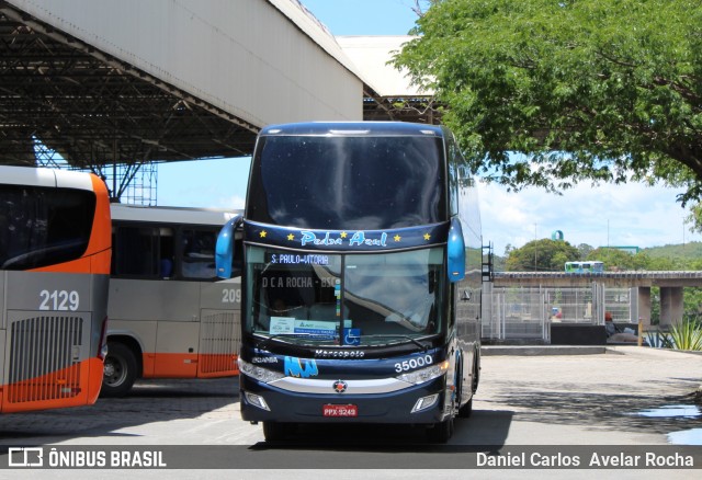 Pedra Azul Turismo 35000 na cidade de Vitória, Espírito Santo, Brasil, por Daniel Carlos  Avelar Rocha. ID da foto: 8047132.