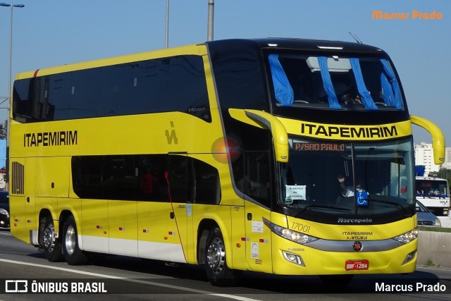 Viação Itapemirim 17001 na cidade de São Paulo, São Paulo, Brasil, por Marcus Prado. Número da foto: #8046213.
