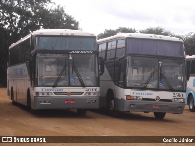 Viatran - Viação TransBrasília 4010 na cidade de Vitória da Conquista, Bahia, Brasil, por Cecílio Júnior. Número da foto: #8045679.