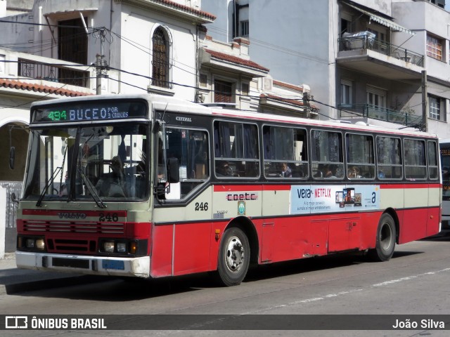 COETC - Cooperativa de Obreros y Empleados del Transporte Coletivo 246 na cidade de Montevideo, Montevideo, Uruguai, por João Silva. ID da foto: 8047027.