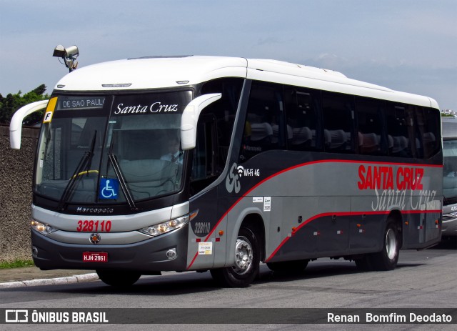 Viação Santa Cruz 328110 na cidade de São Paulo, São Paulo, Brasil, por Renan  Bomfim Deodato. Número da foto: #8045107.